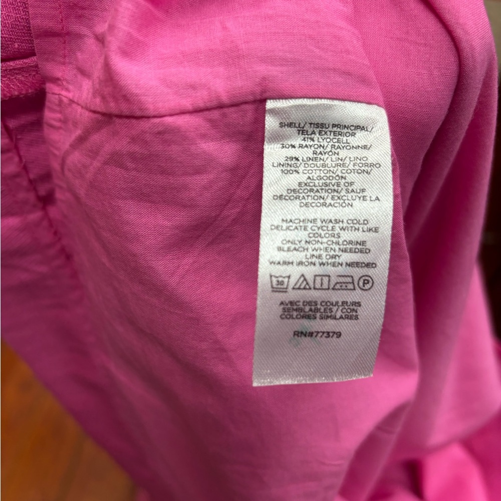 Ann Taylor Pink Sheath Halter Dress - Picture 6 of 7
